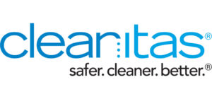 clearitas safer cleaner better logo Blue Earth Products The Science of Safe Water
