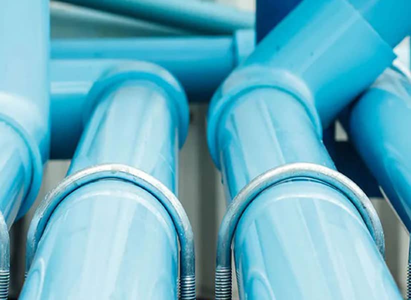 Hero Water Distribution systems light blue pipe system Blue Earth Products