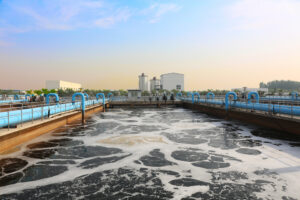 water treatment plant works to provide clean water Blue Earth Products The Science of Safe Water